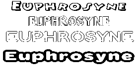 Coloriage Euphrosyne