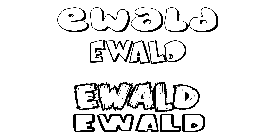 Coloriage Ewald