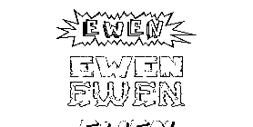 Coloriage Ewen