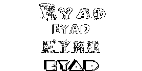 Coloriage Eyad