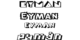 Coloriage Eyman