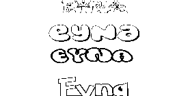 Coloriage Eyna