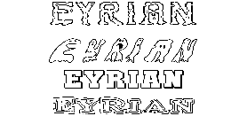 Coloriage Eyrian