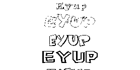 Coloriage Eyup