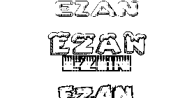 Coloriage Ezan