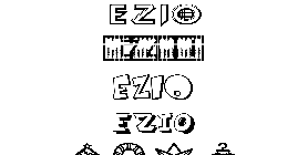 Coloriage Ezio