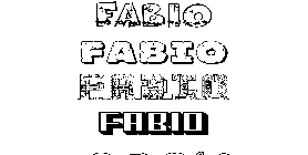 Coloriage Fabio