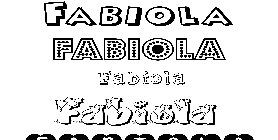 Coloriage Fabiola