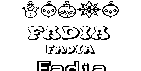 Coloriage Fadia