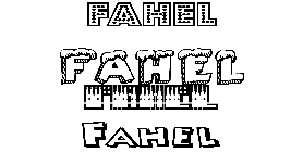 Coloriage Fahel