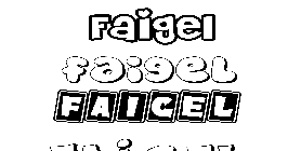 Coloriage Faigel