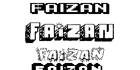 Coloriage Faizan