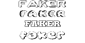 Coloriage Faker