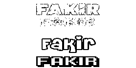 Coloriage Fakir