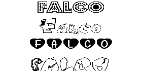 Coloriage Falco