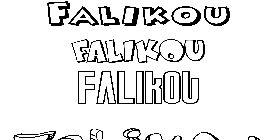 Coloriage Falikou