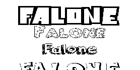 Coloriage Falone