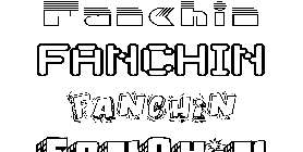 Coloriage Fanchin