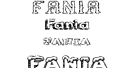 Coloriage Fania