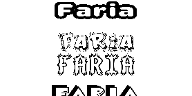 Coloriage Faria