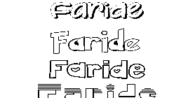 Coloriage Faride