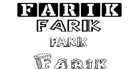 Coloriage Farik