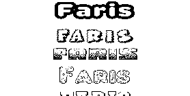 Coloriage Faris