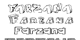 Coloriage Farzana
