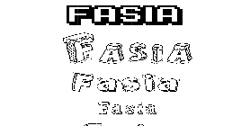 Coloriage Fasia