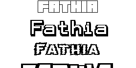 Coloriage Fathia