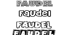 Coloriage Faudel