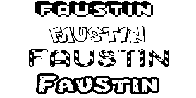 Coloriage Faustin