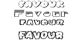 Coloriage Favour