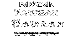Coloriage Fawzan