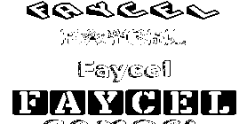 Coloriage Faycel