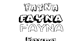 Coloriage Fayna