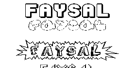 Coloriage Faysal