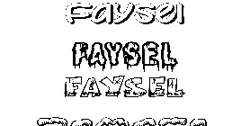 Coloriage Faysel