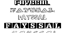 Coloriage Fayssal