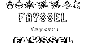 Coloriage Fayssel
