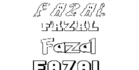 Coloriage Fazal