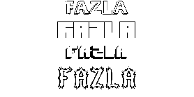 Coloriage Fazla