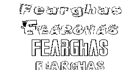 Coloriage Fearghas