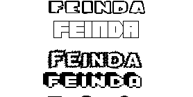 Coloriage Feinda