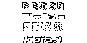 Coloriage Feiza