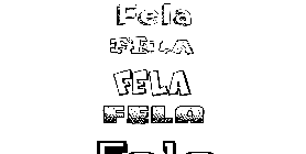 Coloriage Fela