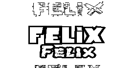 Coloriage Felix