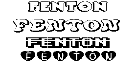 Coloriage Fenton