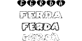 Coloriage Ferda