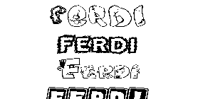 Coloriage Ferdi